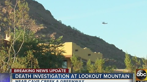FD: Man falls, dies on Lookout Mountain in PHX