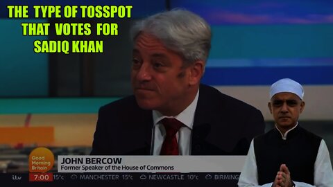 Salty John Bercow Proudly Announces He Voted For Sadiq Khan & Supports Labour 🤣😂