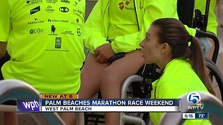 Palm Beaches marathon race weekend