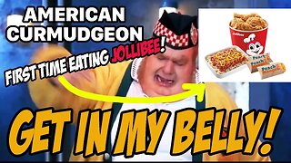 GET IN MY BELLY! First time eating JOLLIBEE review