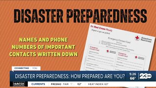 Disaster Preparedness: How prepared are you?
