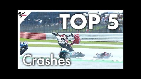 Top 5 crashes of moto race