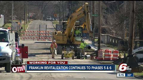 City of Franklin revitalization project moves forward; road closures could impact local businesses