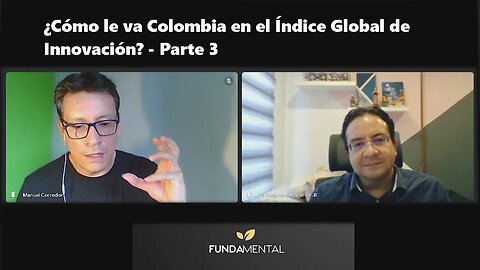 👓 ¿Cómo le va Colombia en el Índice Global de Innovación #GII? Parte 3📏con Alejandro Martínez B.