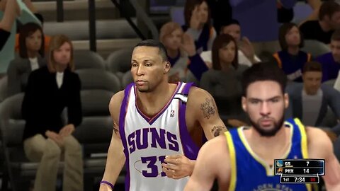 NBA Simulations: The 2017 Golden State Warriors vs The 2005 Phoenix Suns @ America West Arena