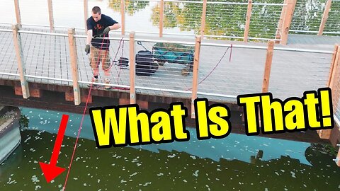 MASSIVE Snag 3m Deep In The River!! (Magnet Fishing)