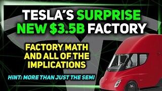 The Implications of Tesla's New (Surprise) Factory Plans & Megapack Mania ⚡️