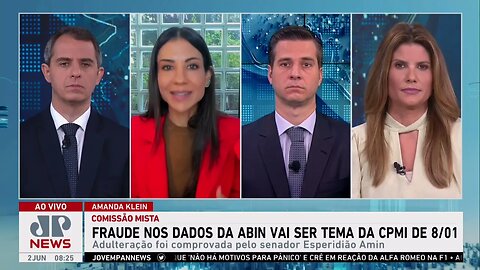 Fraude nos dados da Abin será tema da CPMI do 8 de Janeiro; Amanda Klein e Beraldo analisam