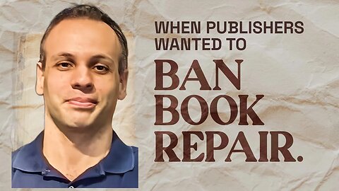 let's talk about when companies wanted fixing books for resale to be a crime