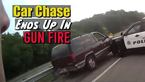 High Speed Car Chase In Oklahoma.... Shots Fired!!
