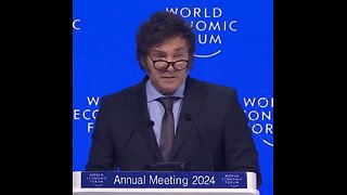 Javier Milei addresses World Economic Forum in Davos | Translated FULL SPEECH