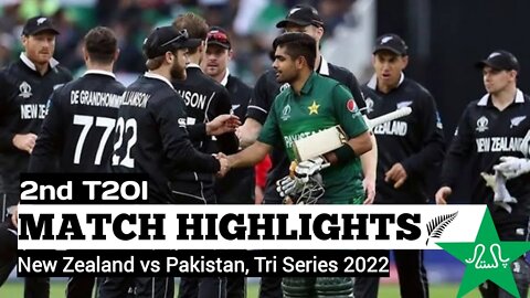 Pakistan Vs New Zealand 2nd T20 Match Highlights | PAK vs NZ 2nd T20 Match 2022 Highlights