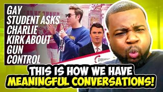 Student Asks Charlie Kirk About Gun Control