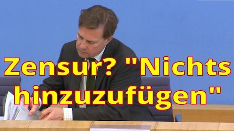 Unglaublich: "Ich habe dem nichts hinzuzufügen" – Seibert schweigt zur Zensur-Welle auf Youtube