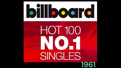 The USA Billboard number ones of 1961