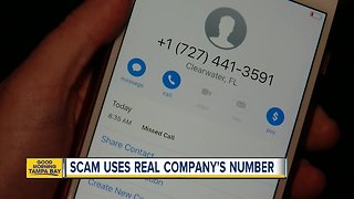 Company says someone stole its phone number