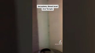 Jerusalem, Street level 2nd Temple