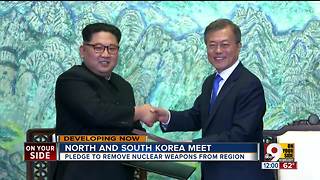 North and South Korea meet