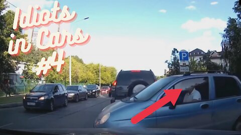 Idiots in cars compilation #4 Idiot car crashes, stupid drivers and more