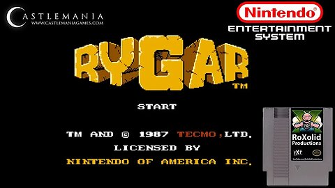 Rygar by Tecmo for the Nintendo Entertainment System - Because Castlemania Ryan Likes Bad Games