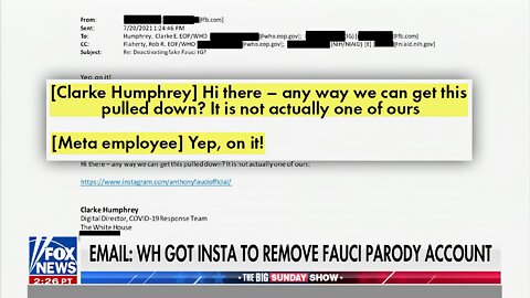Tomi Lahren: Instagram Censors Fauci Parody Account After Biden Official Requests It