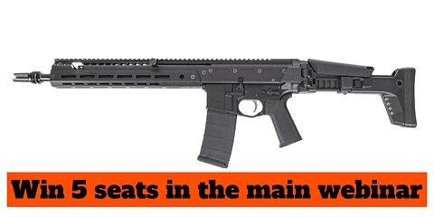 PSA JAKL 14.5″” RIFLE LENGTH 5.56 1:7 NITRIDE ASR MINI #3 FOR 5 SEATS IN THE MAIN WEBINAR