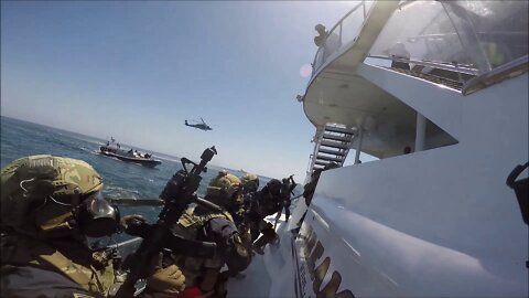 Coast Guard MSRT West Team Members Conduct Counter-Terrorism Exercise