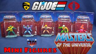 Toy Review Mini He-Man and G.I. Joe Figures