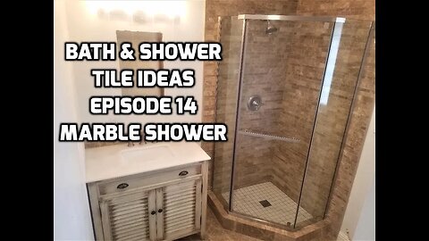 Marble Mosaic Shower Bath & Shower Tile Ideas EP 14