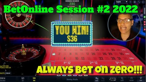 Roulette Session #2: Betting Red & Black On BetOnline. More Technical Issues with BetOnline!
