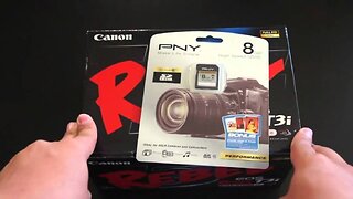 Canon Rebel T3iEOS 600D Unboxing! - quick look