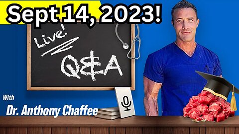 🔴Understanding The Carnivore Diet with Dr Anthony Chaffee | LIVE Q&A