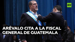 Arévalo cita a la fiscal general de Guatemala