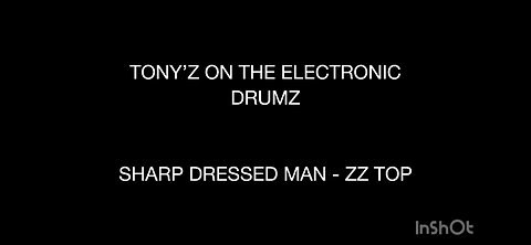TONY’Z ON THE ELECTRONIC DRUMZ - SHARP DRESSED MAN (ZZ TOP)