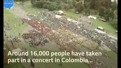 Colombia holds huge concert to mark report into armed conflict