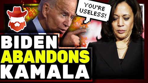 Joe Biden Throws Kamala Harris Under The Bus As Press ROASTS Her