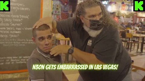 N3ON GETS EMBARRASSED IN LAS VEGAS RESTAURANT