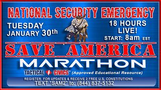 NOW LIVE - NATIONAL SECURITY EMERGENCY BROADCAST!