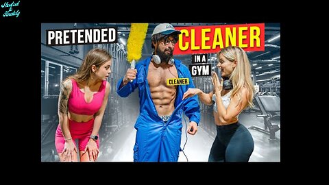 She can't say No to CLEANER. GYM PRANK #1😲😲😲
