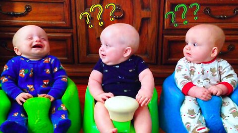 Funniest Triplet and Twin Babies Compilation of 2023