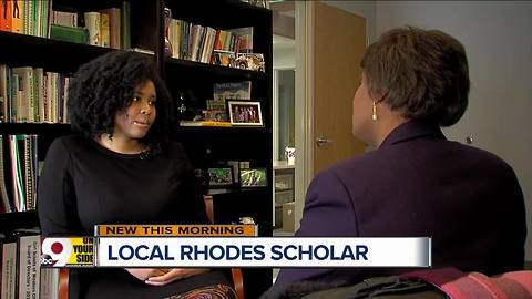 Mason native Camille Borders picked as Rhodes Scholar