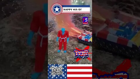 Tyger Blue 4th of July action Figure Promo
