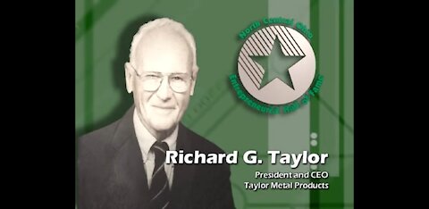 Richard G 'Dick' Taylor -- NCOIM Hall of Fame Inductee