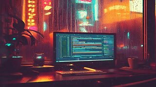 Virtual Rainfall: L O F I Cyberpunk Sanctuary in T O K Y O 🌧️💻