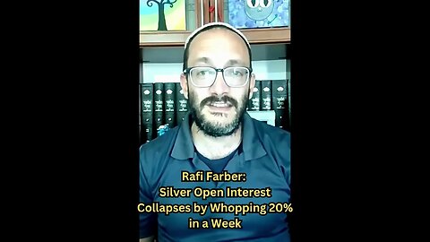 #RafiFarber : #Silver Open Interest Collapses by Whopping 20% in a Week