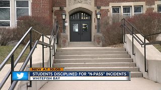 Whitefish Bay School District: Students asking for N-word 'pass'