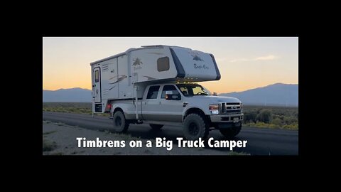 Timbren Suspension on a Big Truck Camper FRSDD