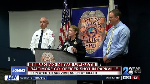 Balt. Co. Ofc expected to survive after shooting in Parkville