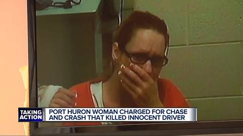 Woman charged with second-degree murder in fatal Port Huron crash