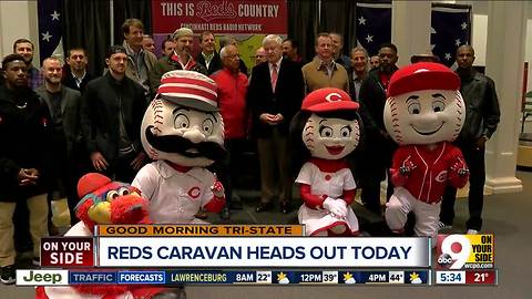 Reds Caravan kicks off Thursday before winding up Sunday at Florence Mall